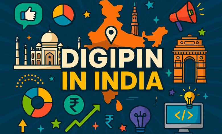 it is a image of DIGIPIN in India
