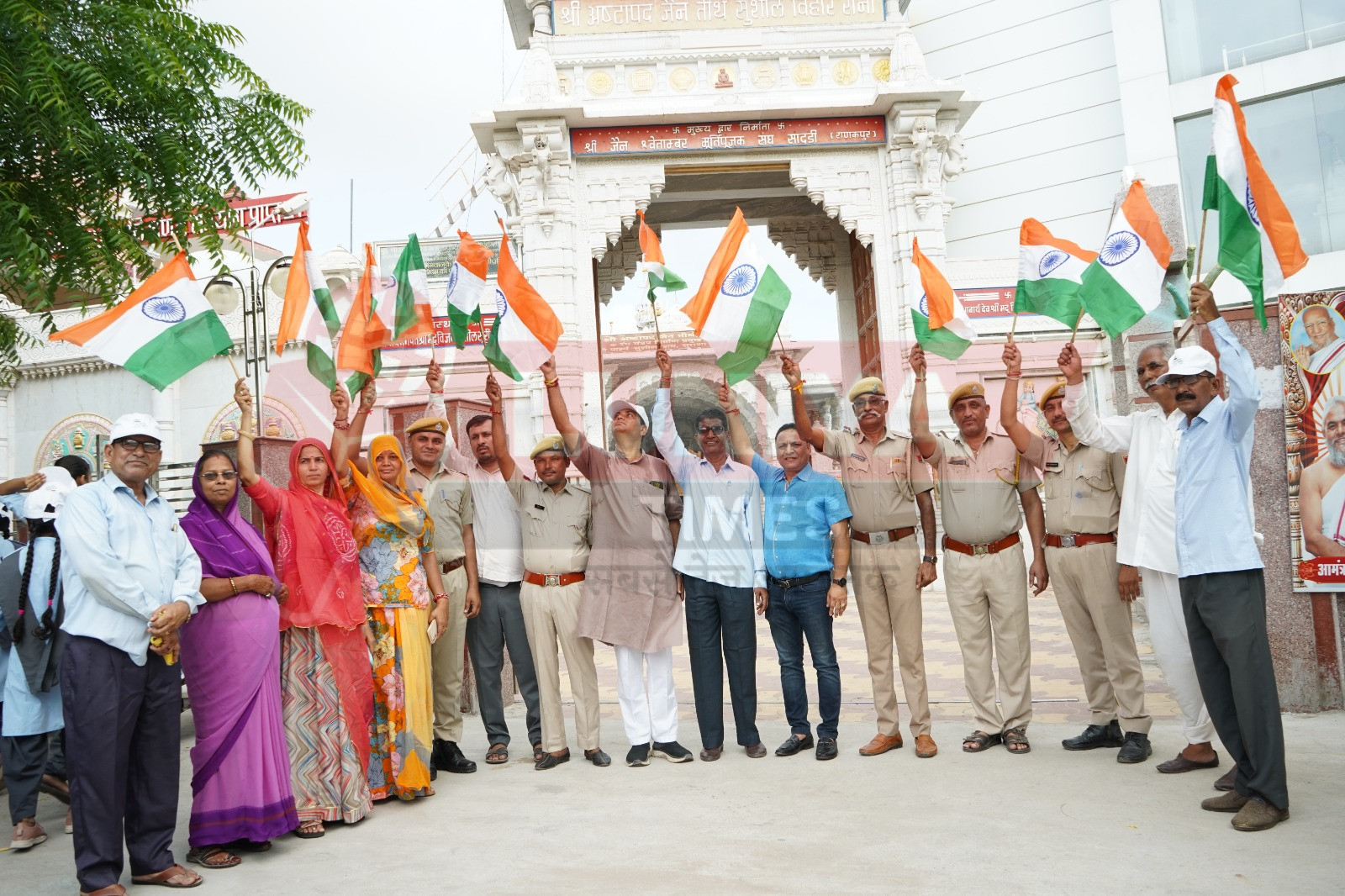 उपखंड अधिकारी के निर्देशानुसार रानी नगरपालिका ने हर घर तिरंगा रैली का आयोजन किया 1 IMG 20250811 WA0030