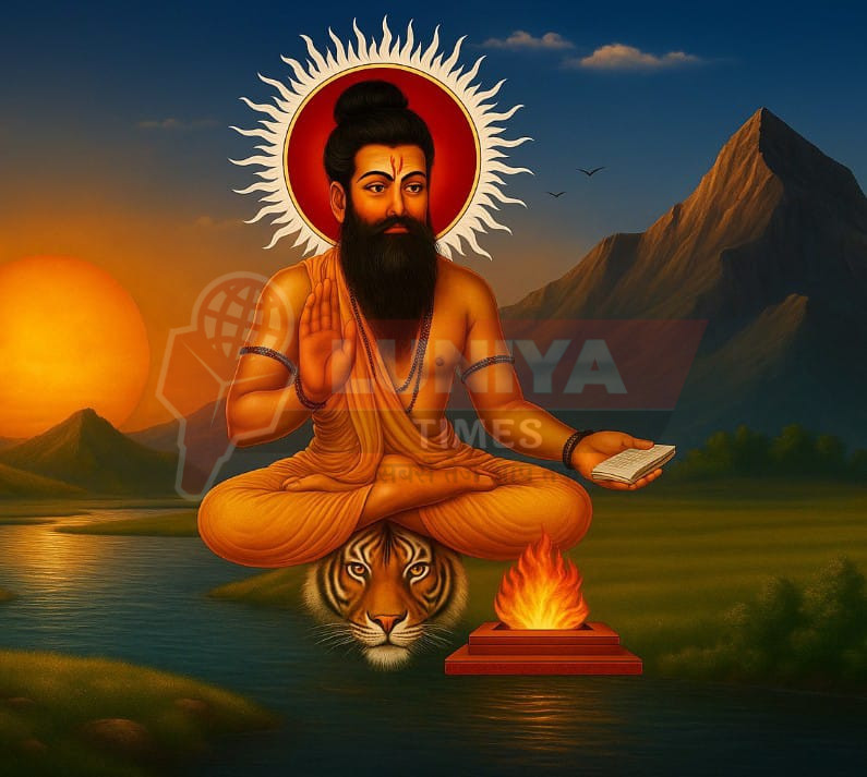 ब्रह्मर्षि अंगिरा जी के हृदय में प्रगटाभूत अथर्ववेद से मनुष्य को मिला भाषा का ज्ञान 1 IMG 20250827 WA0006