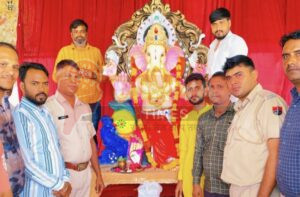 बनेड़ा में गणेश प्रतिमा स्थापना के साथ ही गणेश उत्सव का हुआ आरंभ 2 IMG 20250828 064603