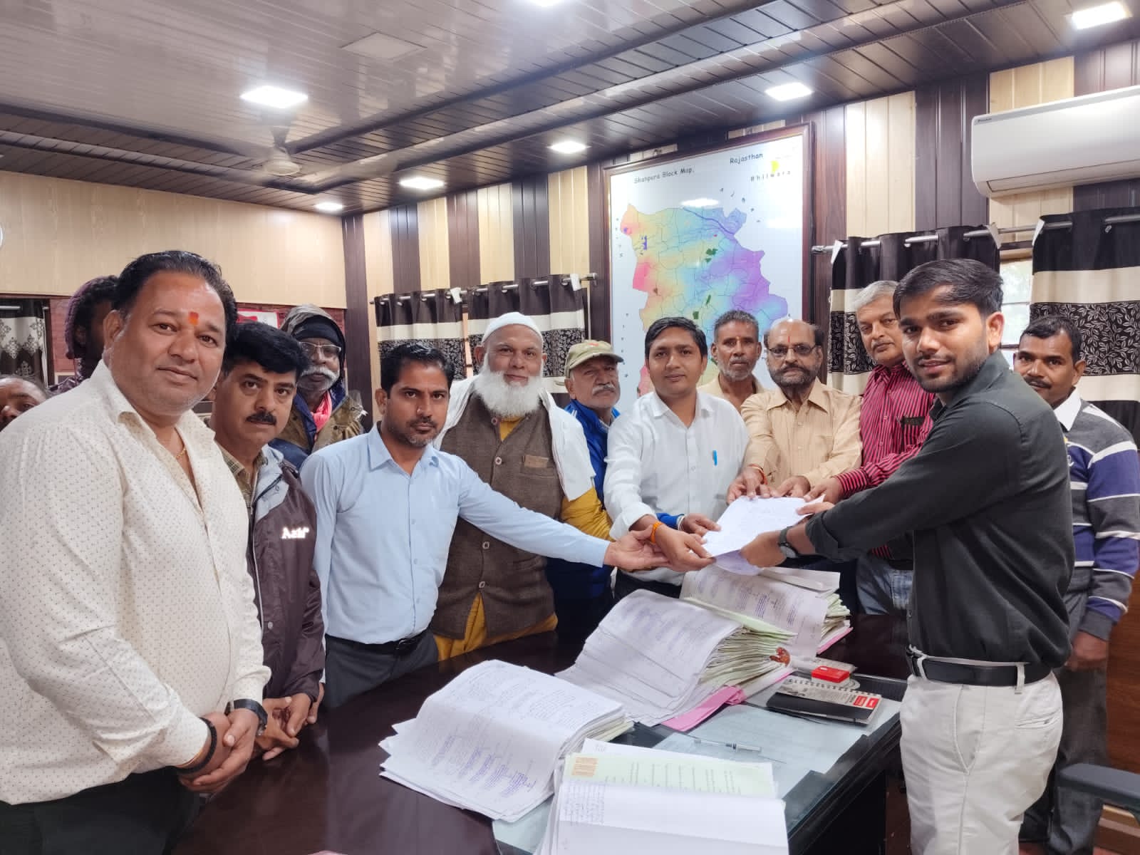 शाहपुरा को जिला बनाने की मांग पर पुनः उठी आवाज 1 IMG 20251028 WA0029