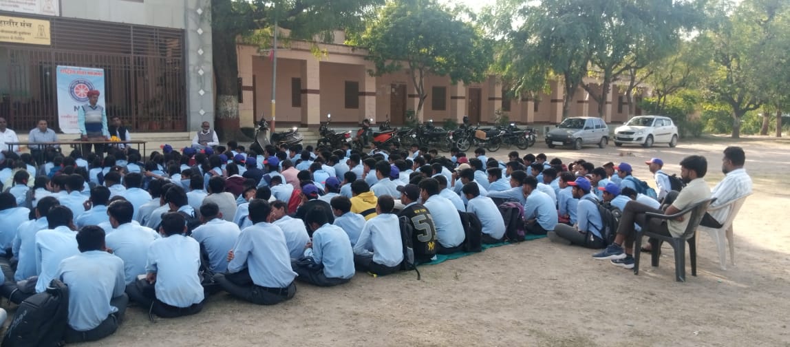 एन एस एस सेवा के लिए समर्पित,सेवा हमारा संस्कार, हमारा स्वभाव बने-माली 1 IMG 20251115 WA0310