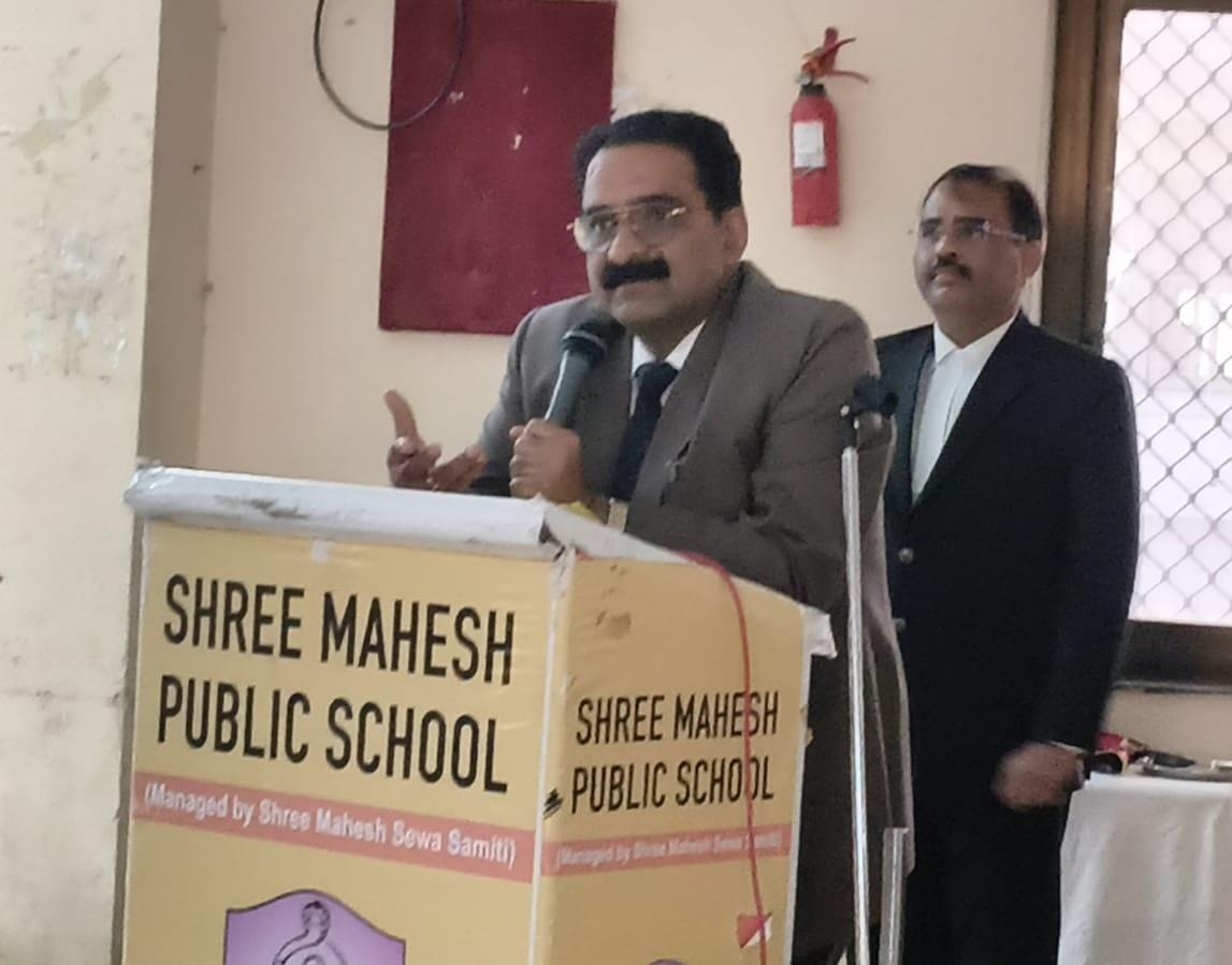 राष्ट्रीय विधिक सेवा दिवस के विशेष अभियान के तहत महेश पब्लिक स्कूल में जागरूकता कार्यक्रम आयोजित 1 IMG 20251120 WA0378