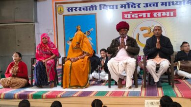 सादड़ी में संस्कार, संगीत और वैदिक ऊर्जा से गूँजा प्रेरणादायी शनिवार 13 1 4