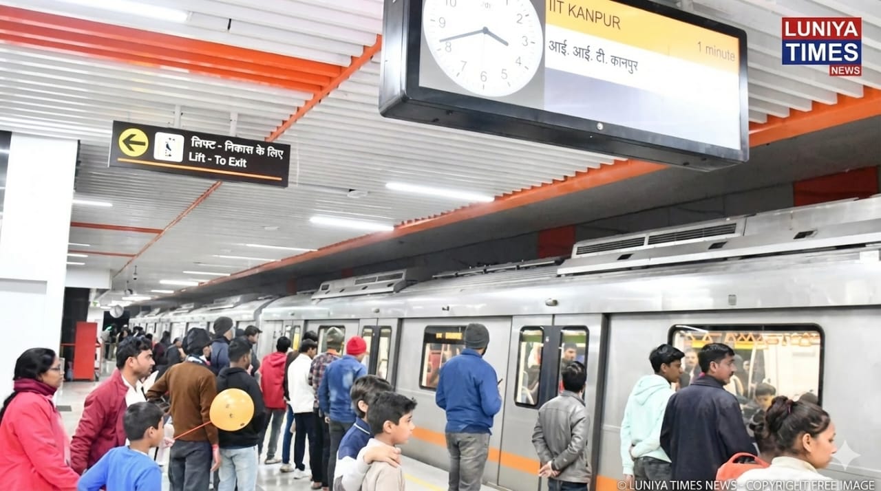 कानपुर मेट्रो ने रचा इतिहास, 2026 के पहले दिन 1 करोड़ यात्रियों का आंकड़ा पार, शहर की लाइफलाइन बनती मेट्रो 1 IMG 20260102 WA0013