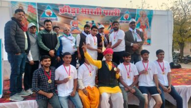 कबड्डी में 35 आयु वर्ग में जांगिड समाज की टीम रही प्रथम, 70 वर्ष के डुगाराम सिरवी भी खेले 12 IMG 20260111 WA0021