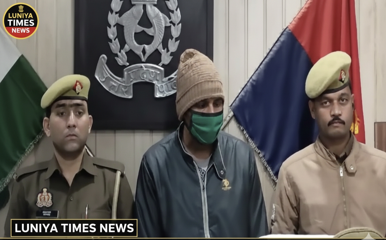 लोनी हत्याकांड: लालच की पराकाष्ठा, एयरफोर्स के रिटायर्ड अफसर की हत्या में सगे बेटे ही निकले 'सुपारी किलर' के मास्टरमाइंड 1 IMG 20260102 222812