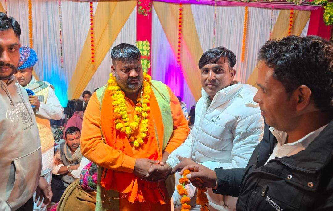 मां शाकंभरी जन्मोत्सव पर मांडल विधायक उदयलाल भड़ाना की बड़ी घोषणा 21 लाख से बढ़ाकर किए 25लाख 1 WhatsApp Image 2026 01 04 at 12.53.47 PM