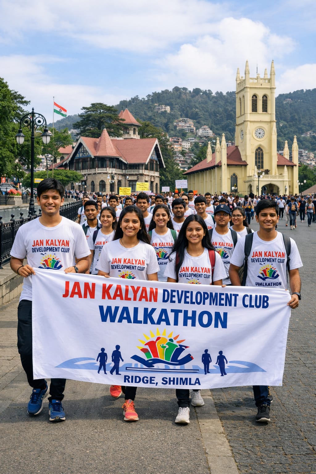 जन कल्याण डेवलपमेंट क्लब द्वारा शिमला के रिज मैदान पर भव्य वॉकथॉन का आयोजन 1 WhatsApp Image 2026 02 07 at 10.21.10 AM