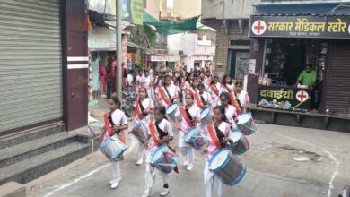 महाशिवरात्रि पर मांडल में नन्हीं सेविकाओं का घोष संचलन 11 WhatsApp Image 2026 02 16 at 9.38.40 AM 1