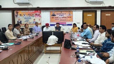 सिरोही में समीक्षा बैठक
