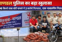 206 किलो तांबा चोरी