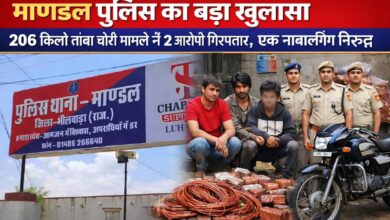 206 किलो तांबा चोरी