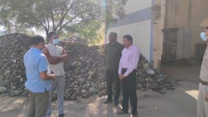 जिला कलेक्टर डॉ रविन्द्र गोस्वामी ने किया पाली में कचरा प्लांट का निरीक्षण, दिए संचालन सुधार के निर्देश 2 img1